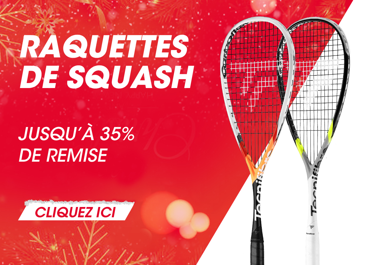 Noël - Raquettes de squash